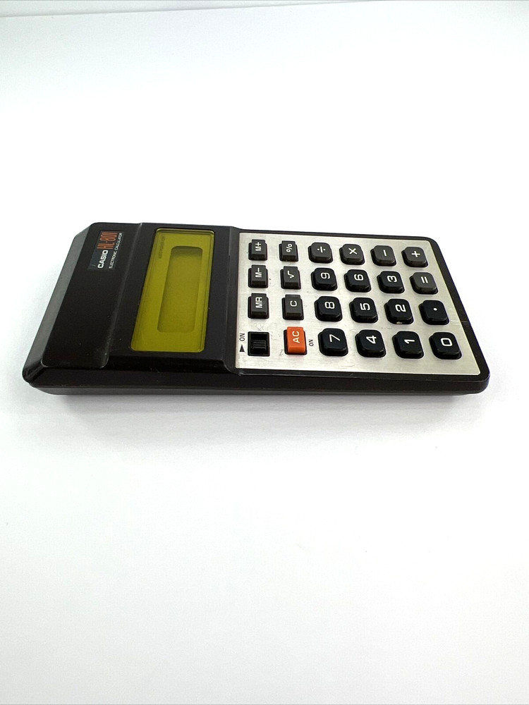 Casio HL-801 Electronic Calculator TESTED