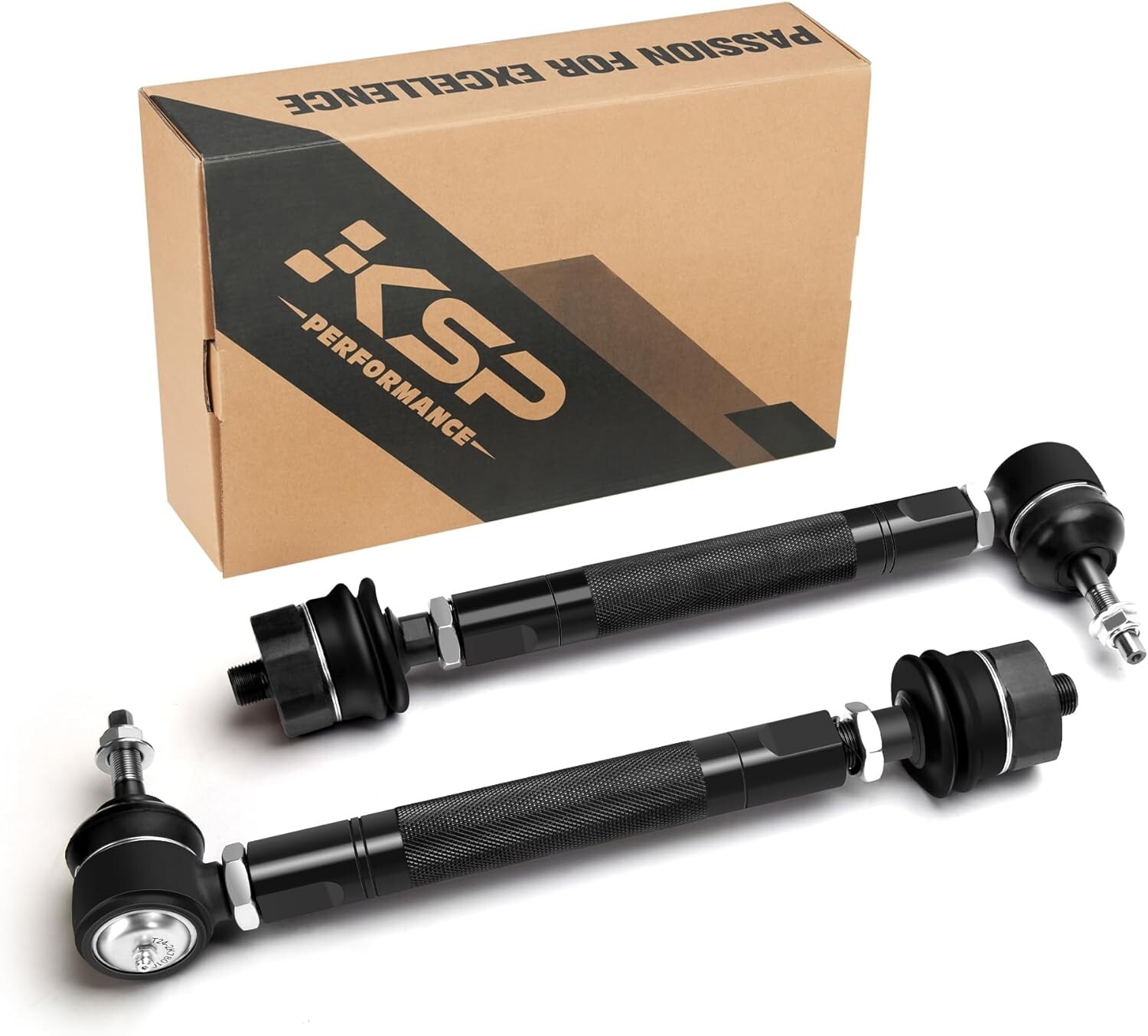 KSP 0-6" adjustable Heavy Duty Tie Rods for 1999-2007 Chevy GMC Silverado Sierra