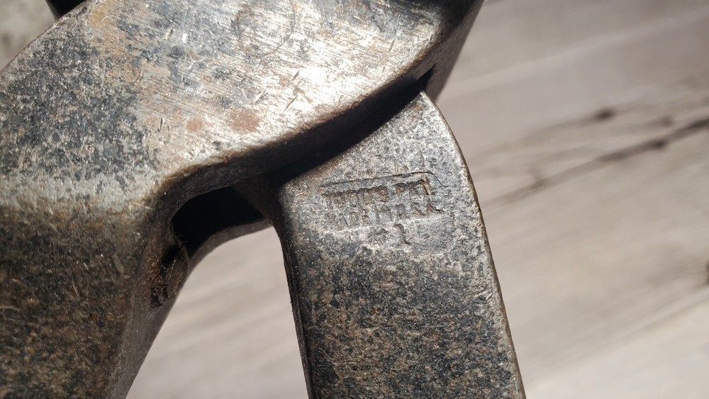 Vintage Todds #1 Nippers Blacksmith Tool USA