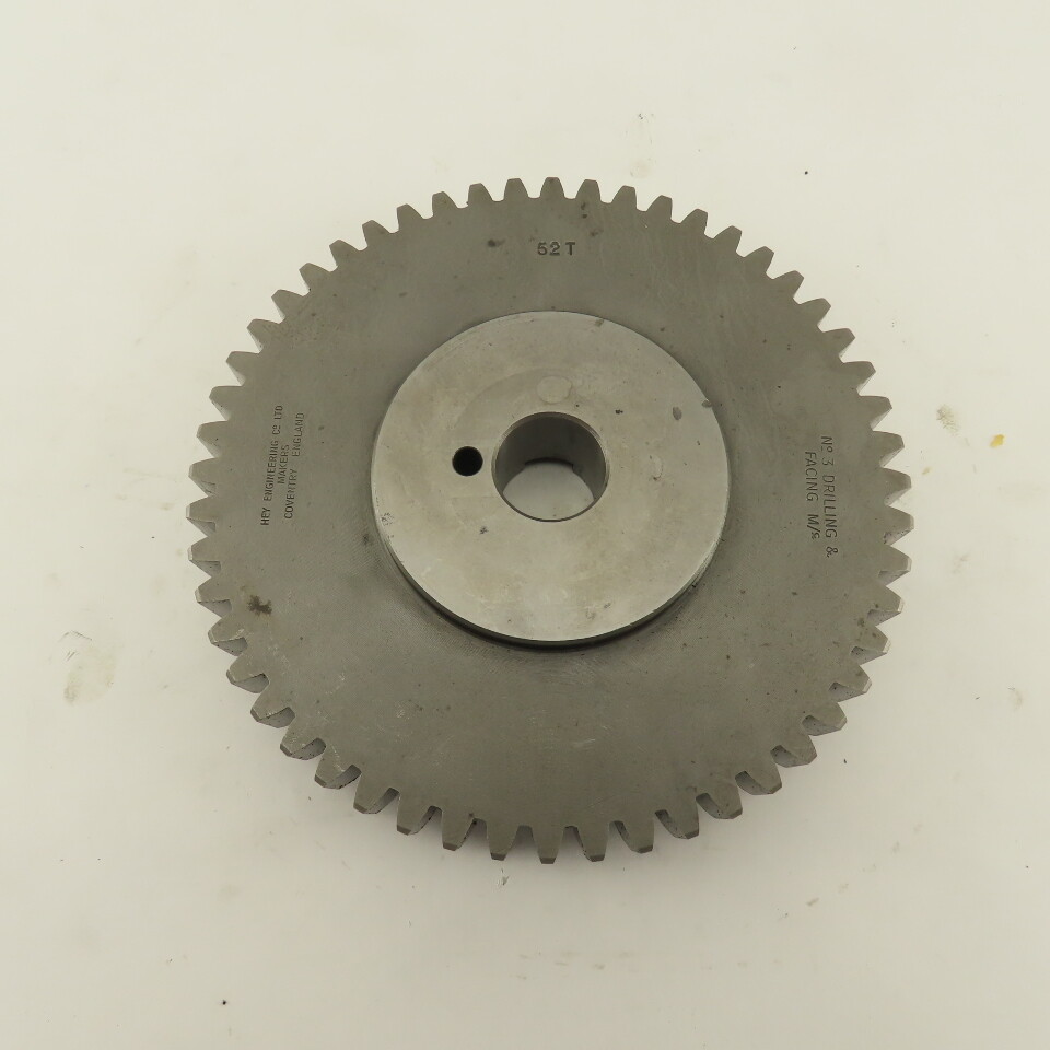 Hey Engineering 52 Tooth Gear For No. 3 Drilling And Facing Machine