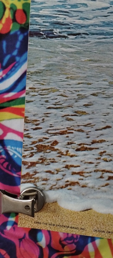 Santana 20th ANNiVerSarY CeLebration BiLL Graham PreSentS 1986 PoSter