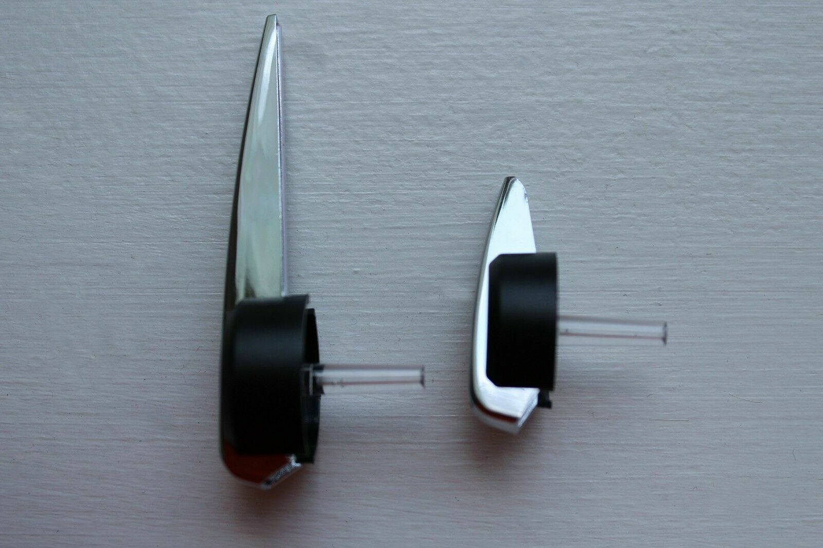 Premium Escalade Speedo Cluster Pointers Set 2003-2013 GM Black Chrome Blue New