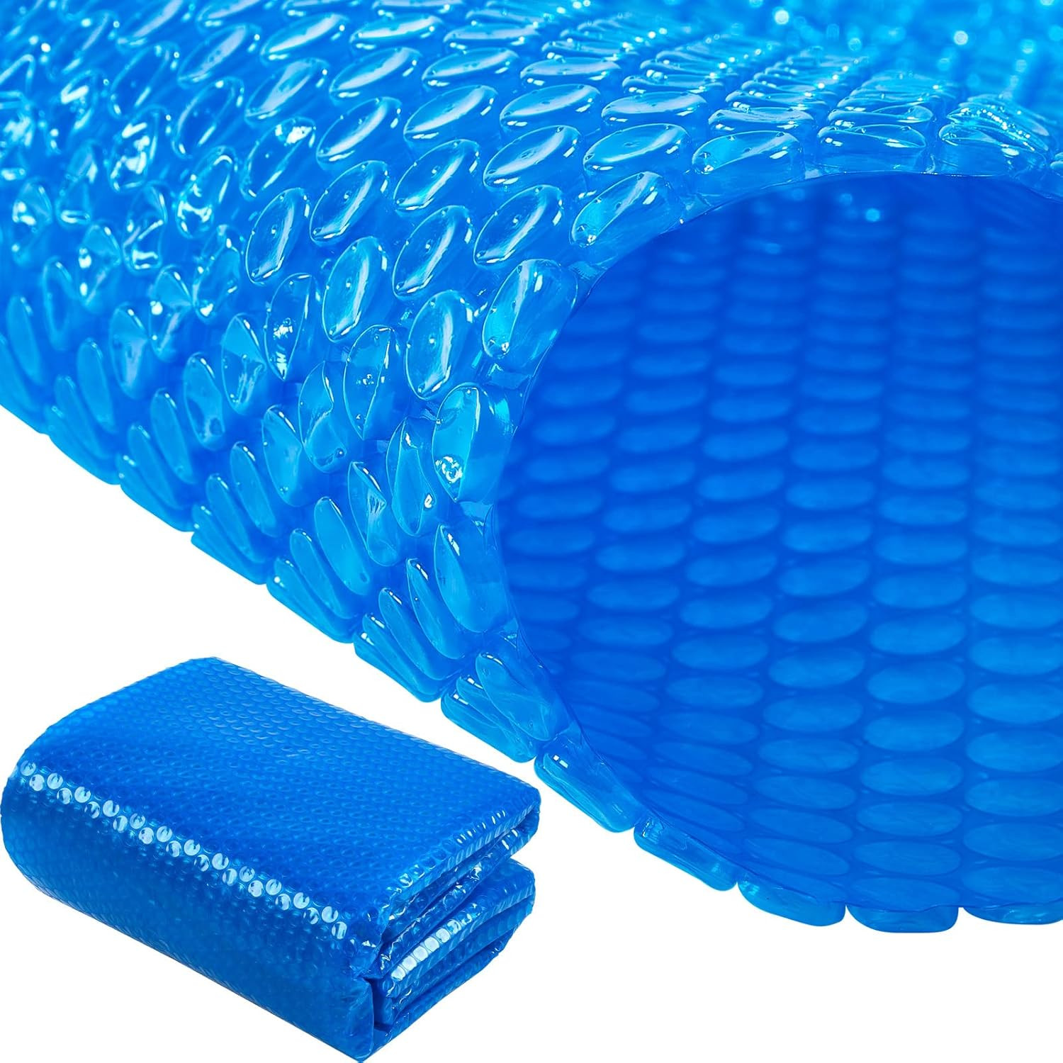 7 X 7 Ft Pool Hot Tub Solar Cover, 16 Mil Heavy Duty Hot Tub Thermal Bubble Blan