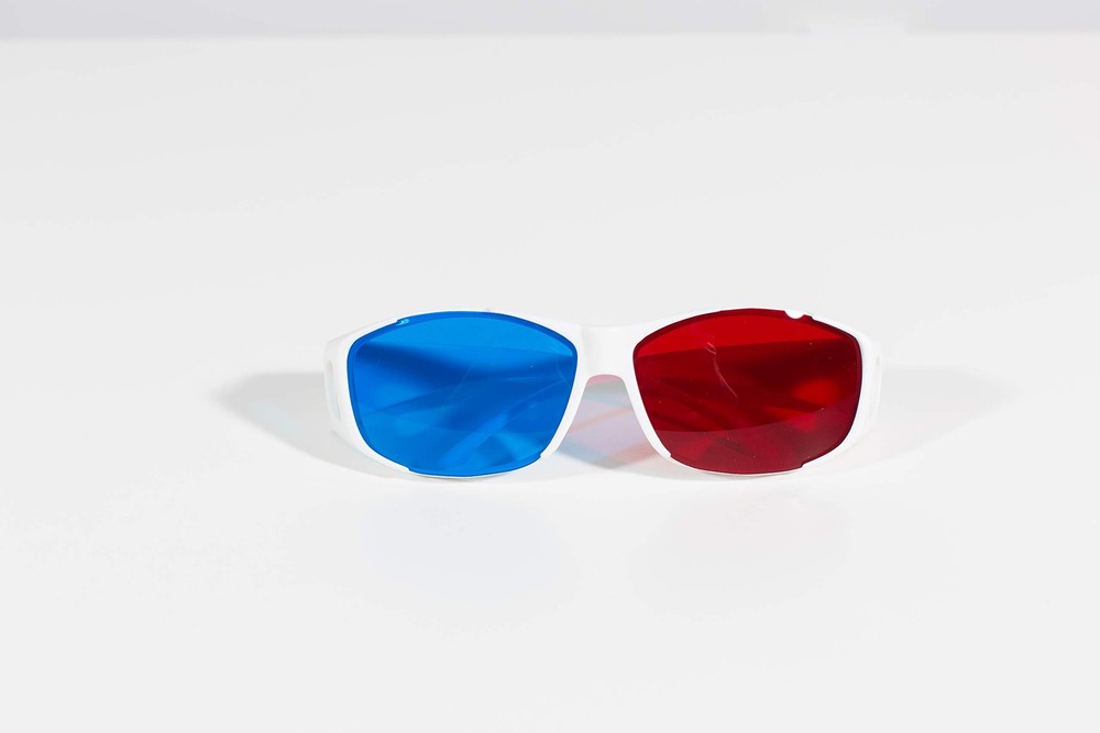 Anaglyph 3D Glasses (1 Pair)