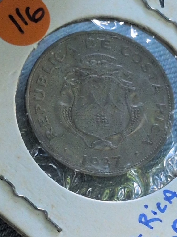 Costa Rica 1937  50 Centimos