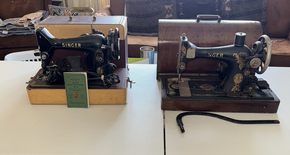 Singer Model 99K 1956 & Singer 128 1922