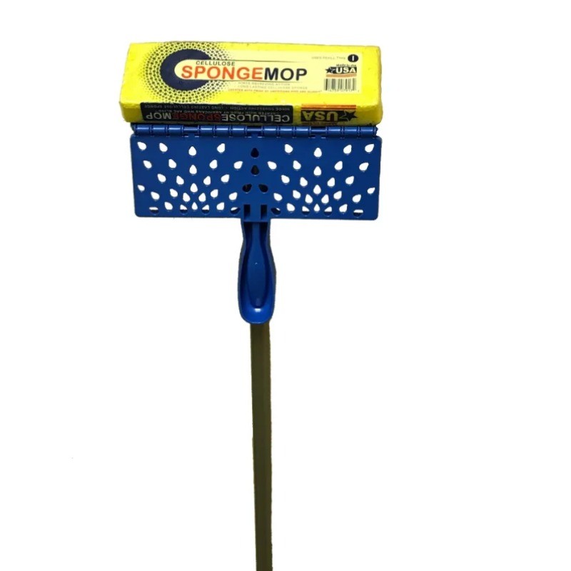 (4 pack) V.I.P. Squeeze Cellulose Sponge Mop