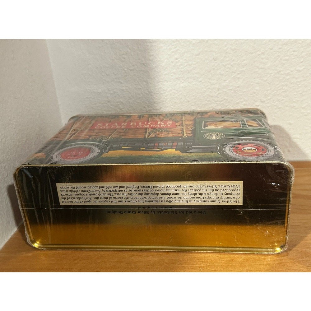 Starbucks Vintage Tin Canister