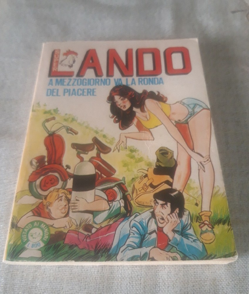 1980 SUPER LANDO No. 28 Comic No Return. Great.