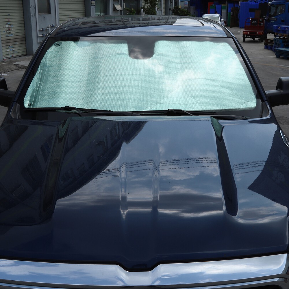 Front Windshield Sunshade Visor UV Protector Cover For Dodge Ram 1500 2018-2020
