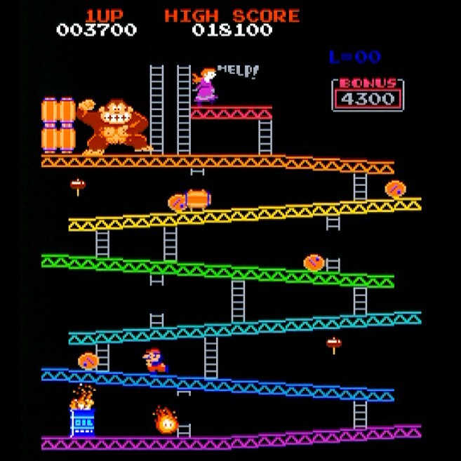 Double Donkey Kong Multi Remix multi-game kit for Donkey Kong Junior arcade PCB