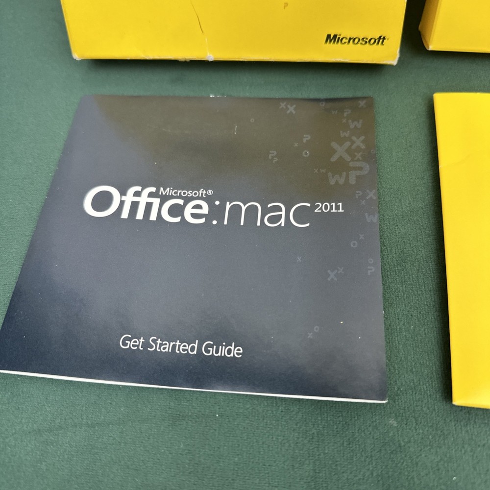 Microsoft Office for Mac Home and Student 2011 W/ Key