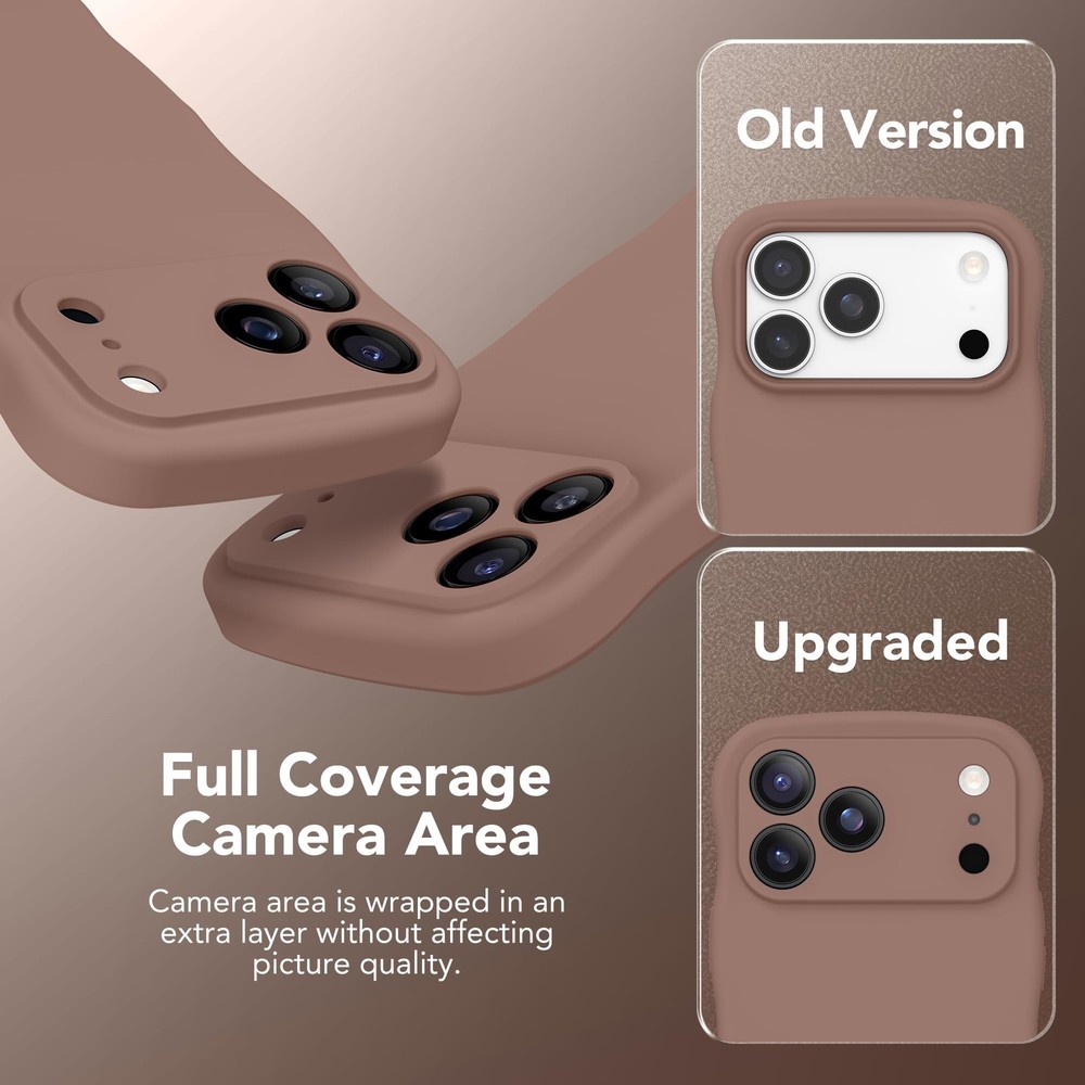 SuydanBox Magnetic iPhone 17 Pro Max Case Full Camera MagSafe Silicone Shockproo