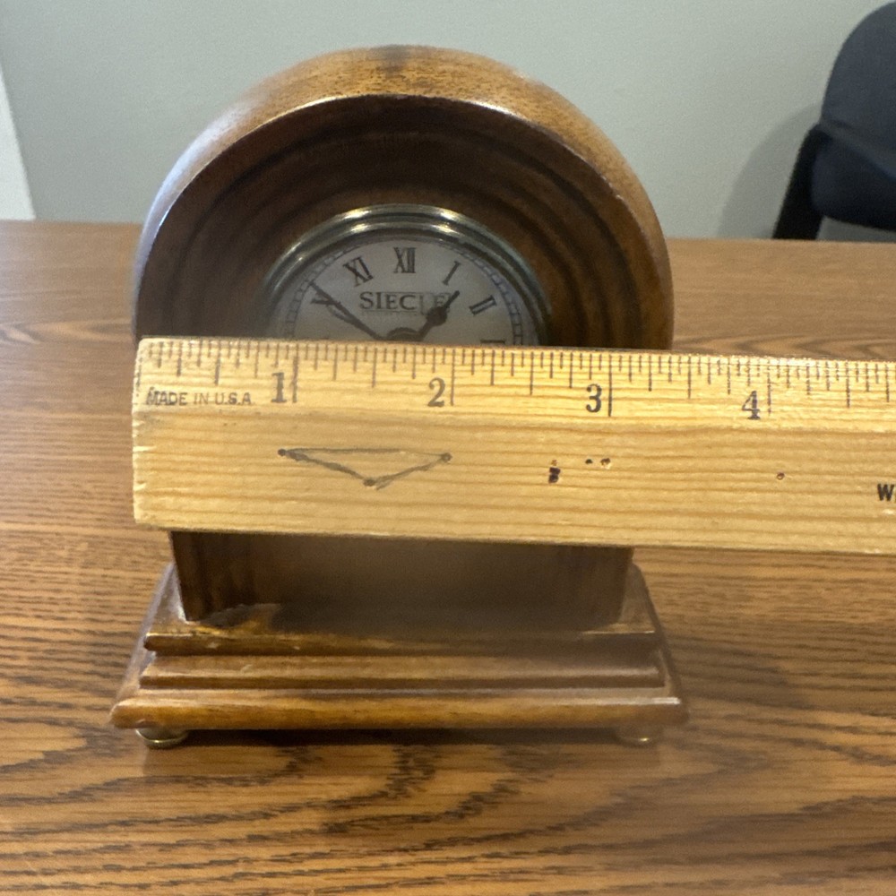 SIECLE QUARTZ Alarm DESK CLOCK