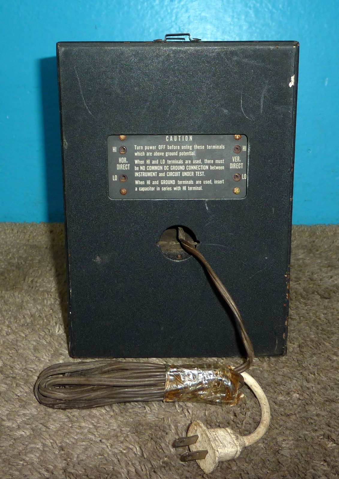 Navships OBL-3 Cathode Ray Oscillograph Oscilloscope Triumph for US Navy