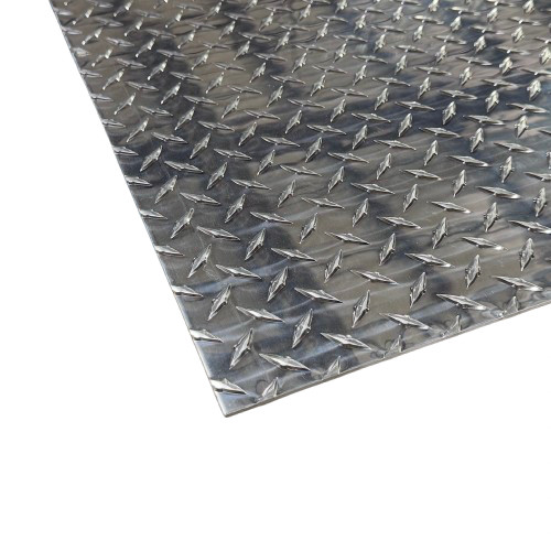 24" x 36" Diamond Plate Aluminum .063" Thick 1/16 in Gauge Treadplate 3003 Alloy