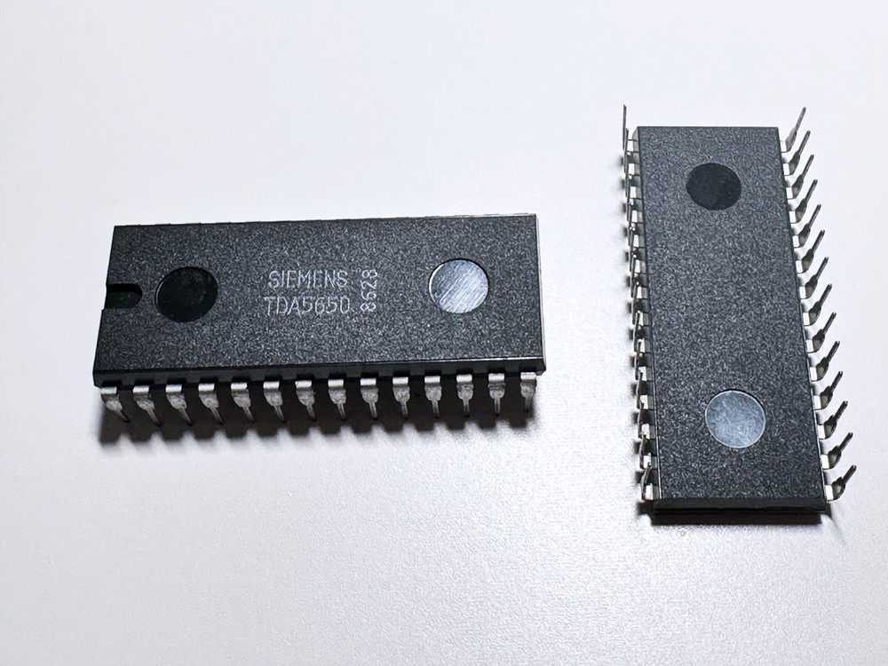 1X TDA5650 SIEMENS VTR Sound Processor IC DIP-28