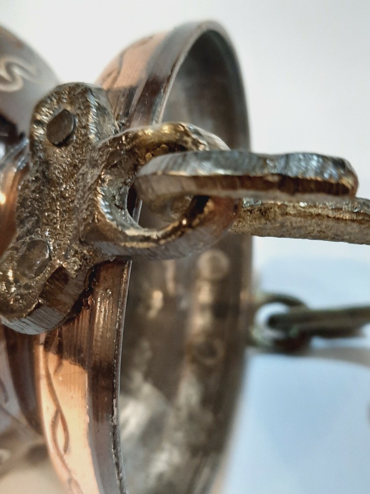 Metal Work Kettle With Handle Middle Eastern Style