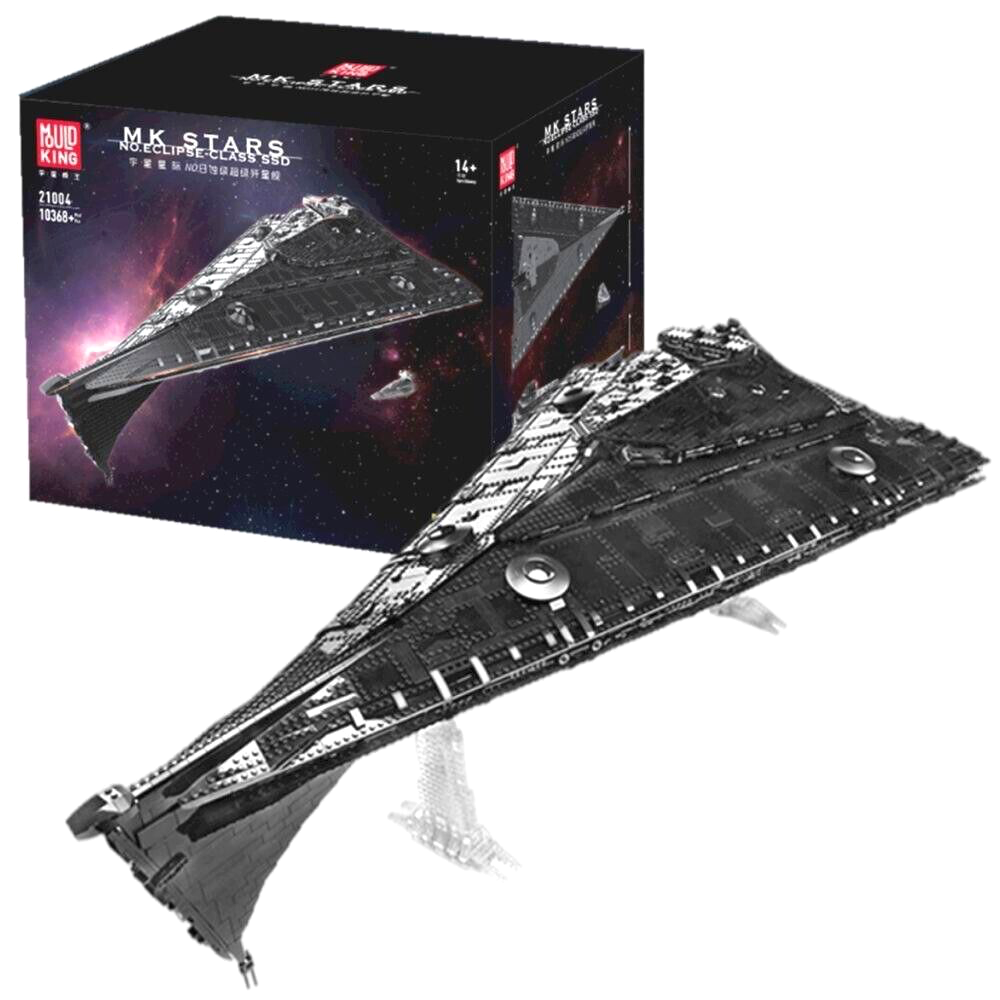 Mould King 21004 Star Wars Eclipse-Class Imperial Star Destroy Model Ship Set