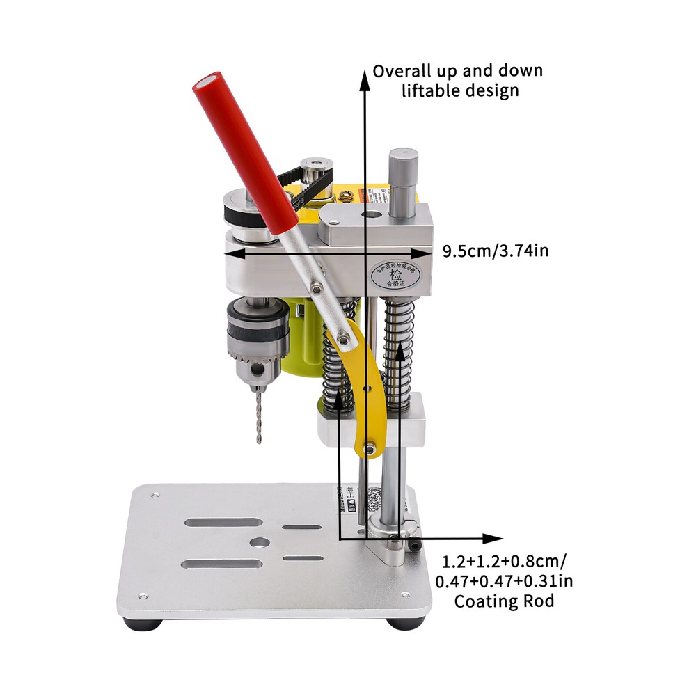 Mini Bench Drill Press Precision CNC Table Milling Machine Portable Driller NEW