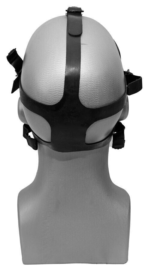 Authentic Israeli Military M-15 Gas Mask w/40mm NATO w/ Straw Black NBC Adult Sz