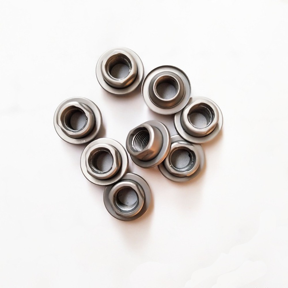 High Quality Black Cone Cycle Hub Iron Nut for Improved Riding Experience