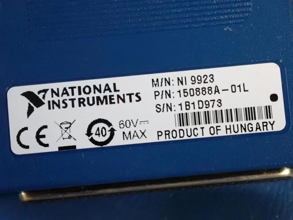 National Instruments NI 9923 Front Mount Screw Terminal Block for cDAQ Modules