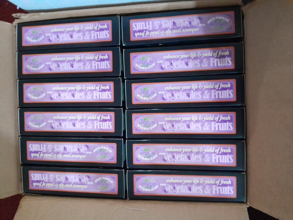 Microbe Life Hydroponics Starter Kit with 4-Ounce Sample Size 4 Bottles