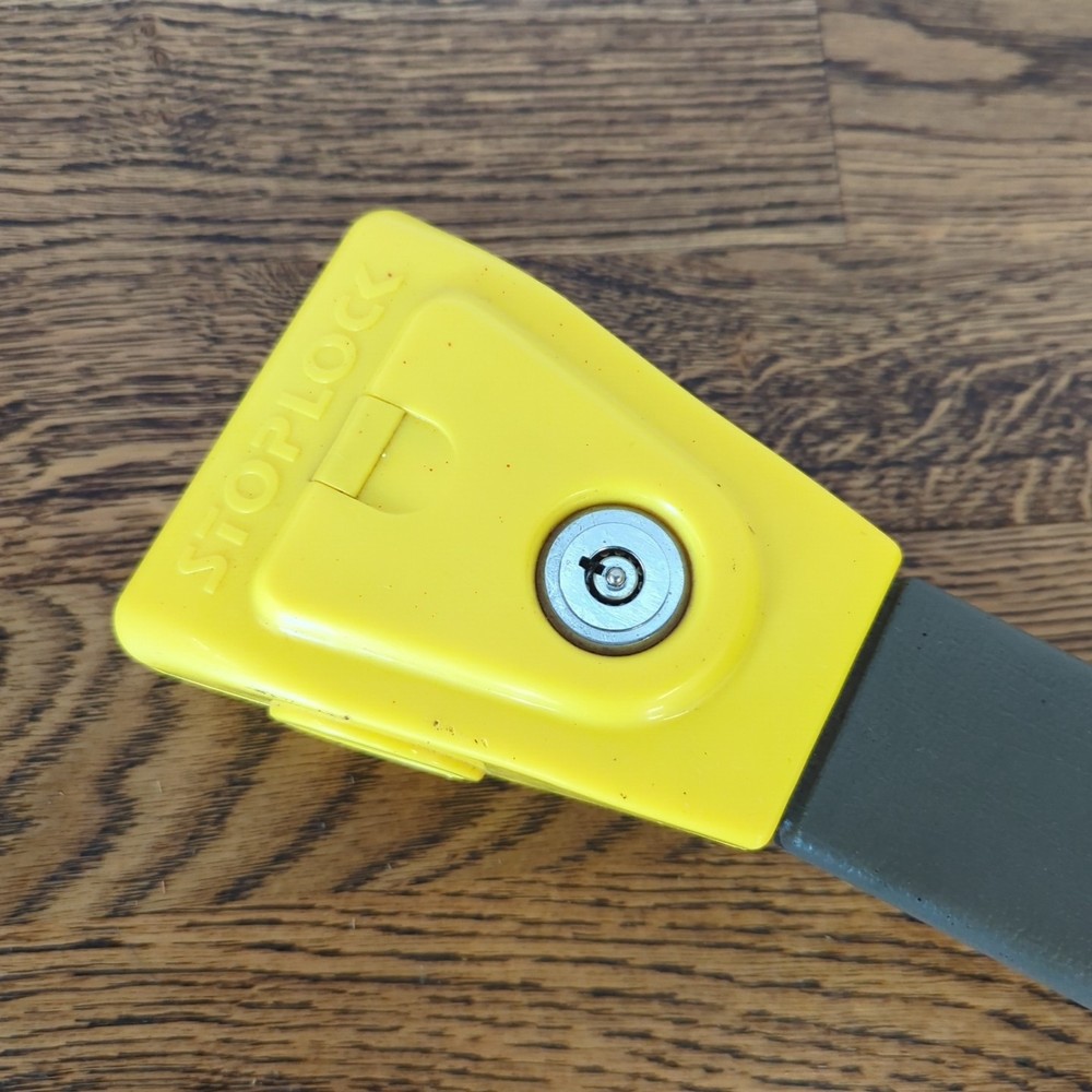 Stoplock Steering Wheel Lock Pulsar With Flashing Light Anti Theft Device