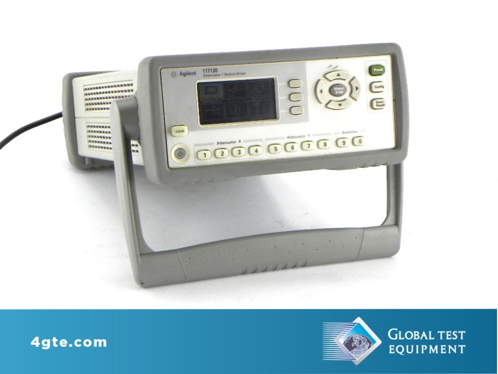 Agilent Keysight 11713B Attenuator/Switch Driver, w/GPIB