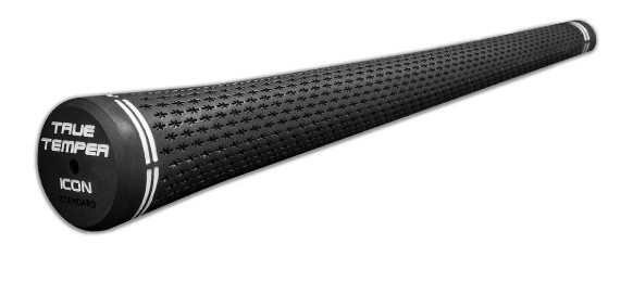 True Temper Icon Golf Grip - Standard-Size Black/White