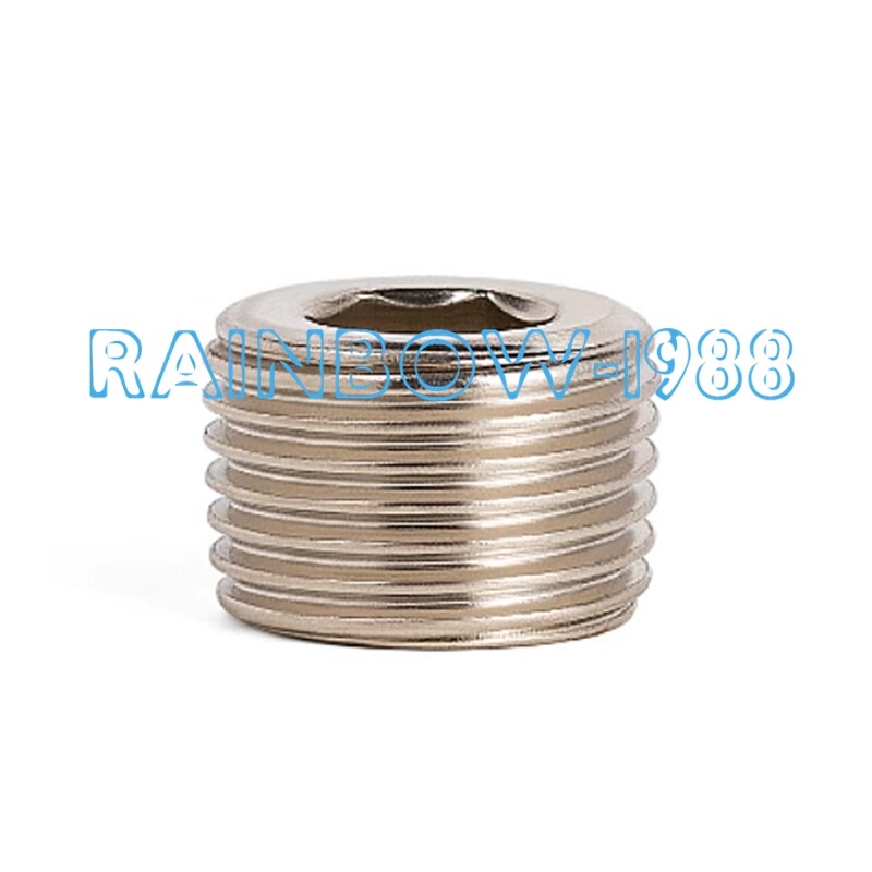 10PC FOR Pneumatic hexagonal electromagnetic valve manifold plug BD-04 1/2