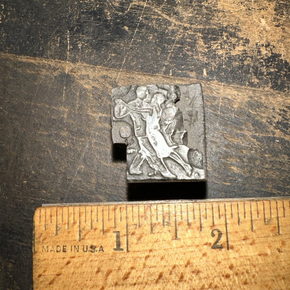 Printing Block ( Man & Woman Dancing ) Nice Image