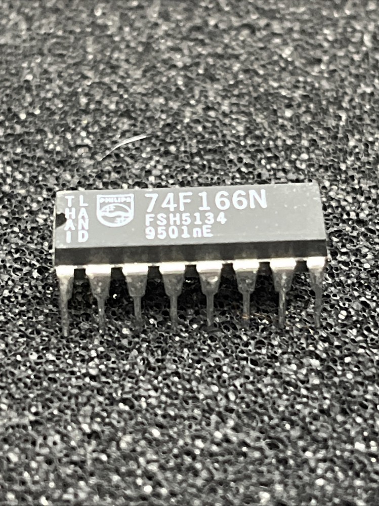 74F166N ~ Phillips ~ Shift Register, Bidirectional 1 Element 8 Bit 16-DIP