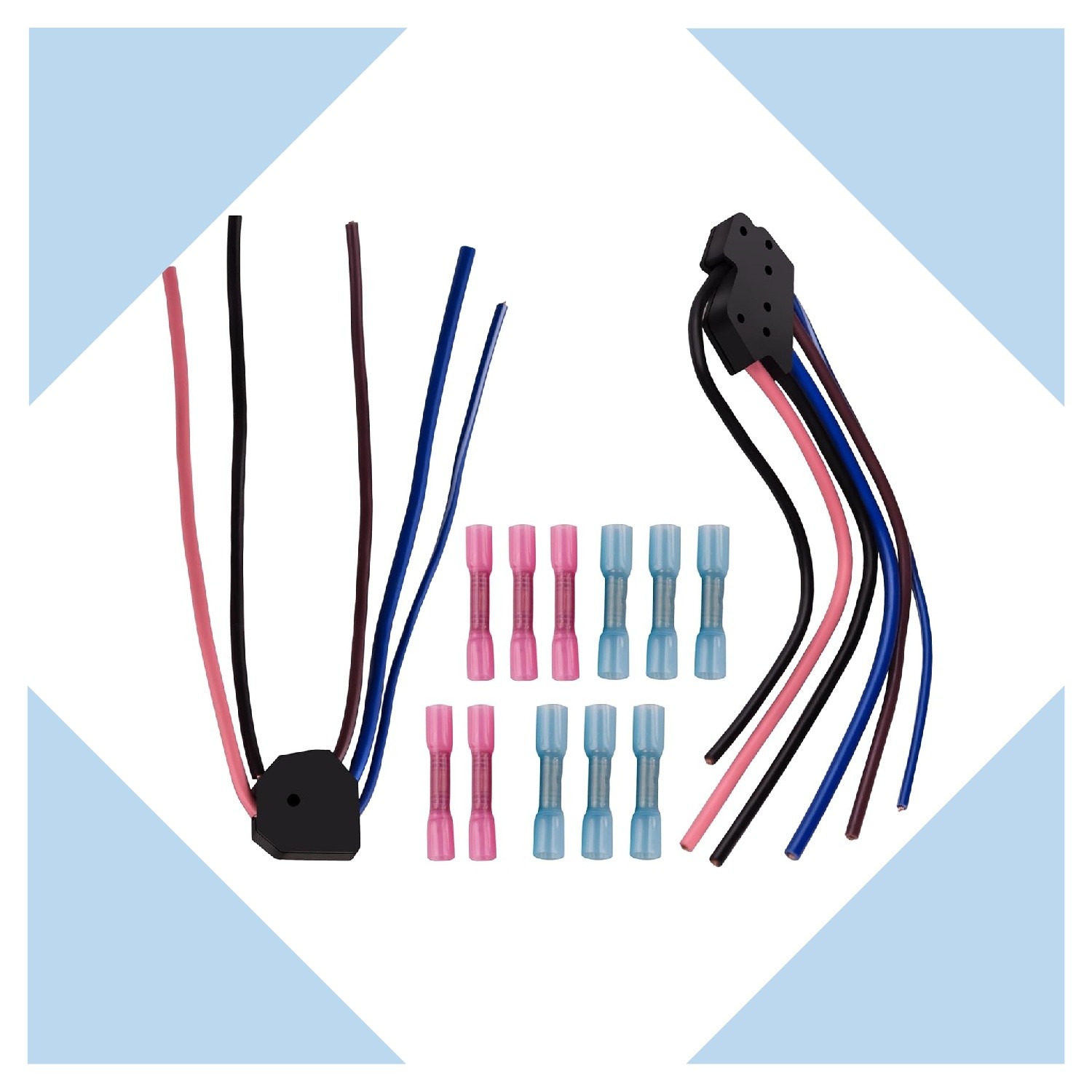 For 1981-87 GM Chevy Power Window Door Lock Switch Wire Pigtail Connector New