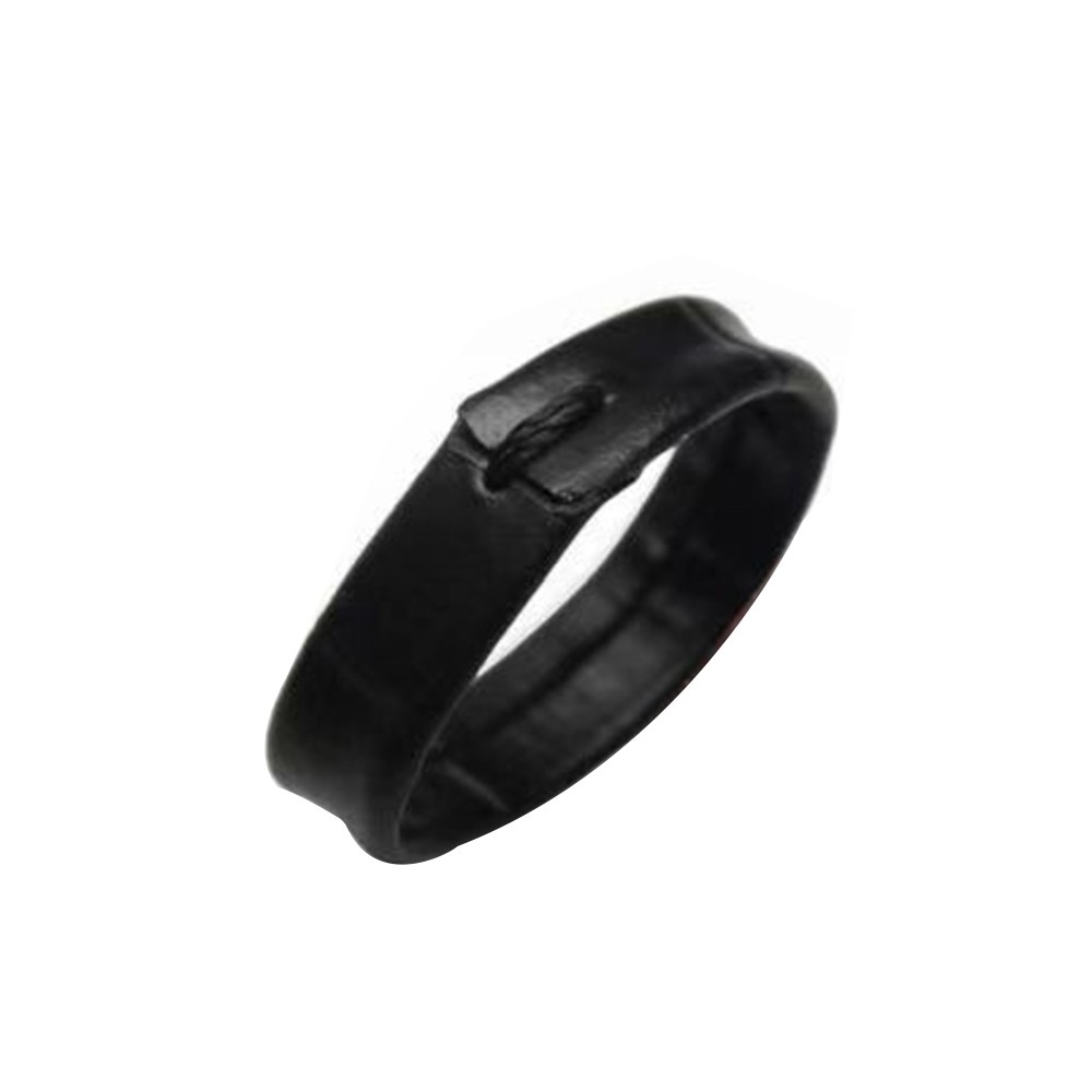 Leather Watch Ring Loop Hoop Strap Retaining Keeper Black Brown Buckle ø ๑