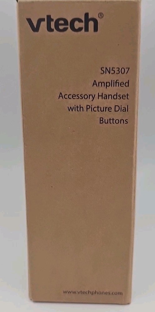VTech SN5307 Amplified Photo Dial Accessory Handset Big Button