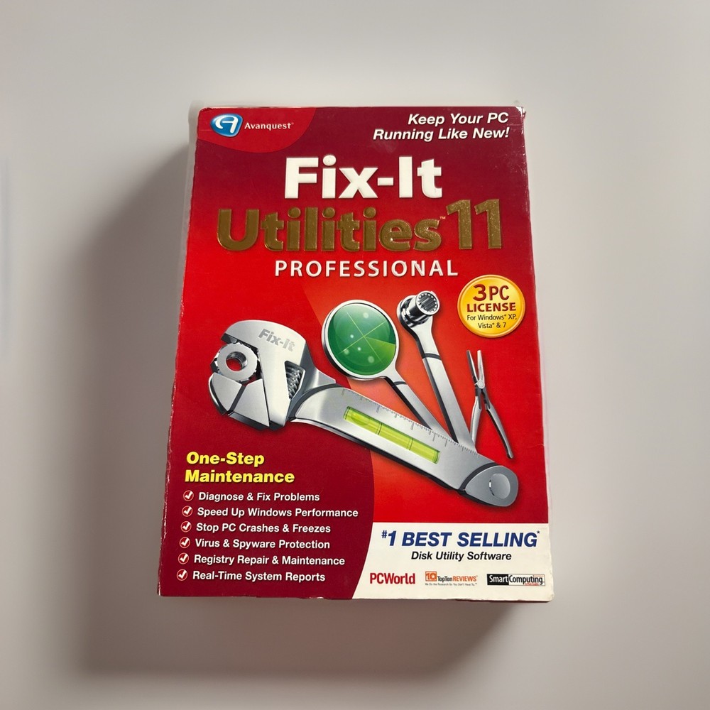 Fix-It 11 Professional Utilities PC Software