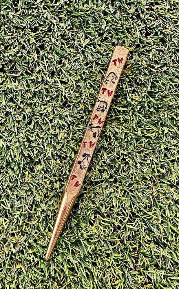 Feather & Forge Golf—Slim Single Prong Divot Tool Handmade Customize Your Own!