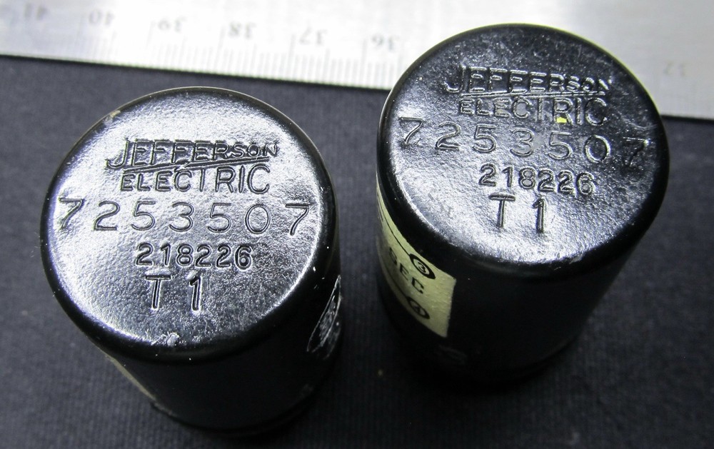 PAIR Jefferson Microphone/MC stepup audio input transformer NEW NOS FREE SHIP!!