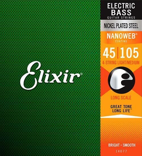 Elixir Nanoweb Bass 4-String, Super Light 40-95