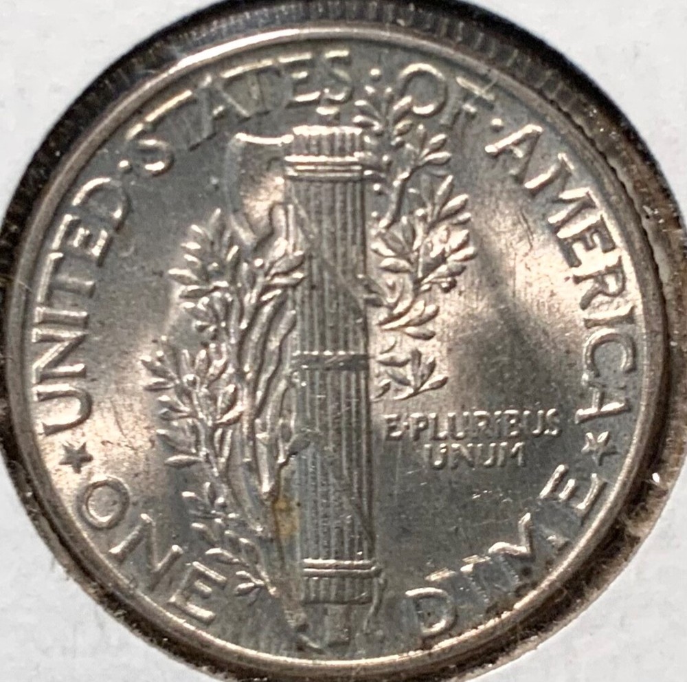 1945 United States Mercury Dime 10c