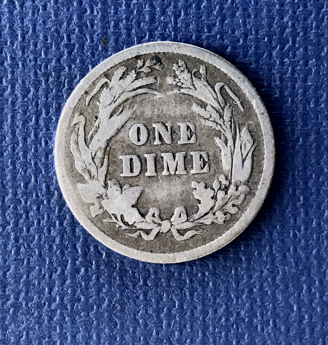 1895 (p) Barber Dime 10C- US Coins: Silver - West of the Divide