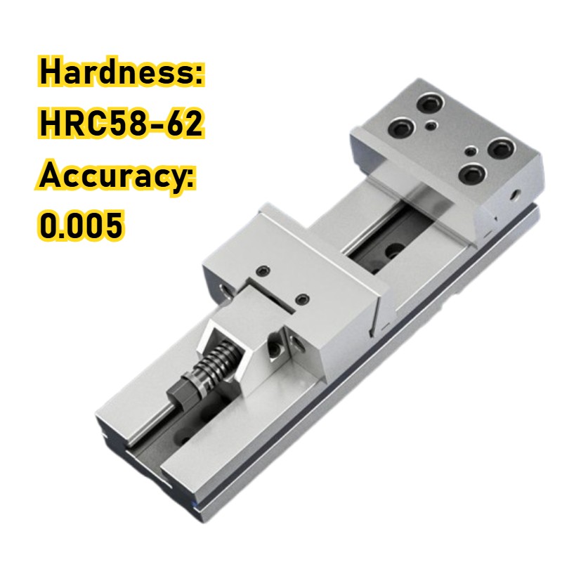Jaw Width Precision CNC Milling Modular Vise 0.005mm precision GT100 4" 100mm