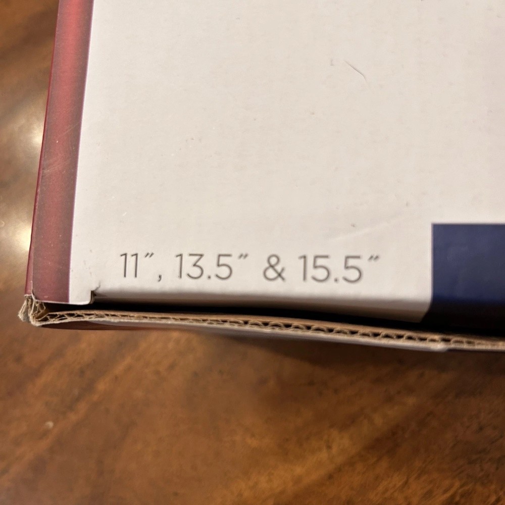 New Appetit Moonrise Stoneware 3-Piece Rectangular Baking Dish Set