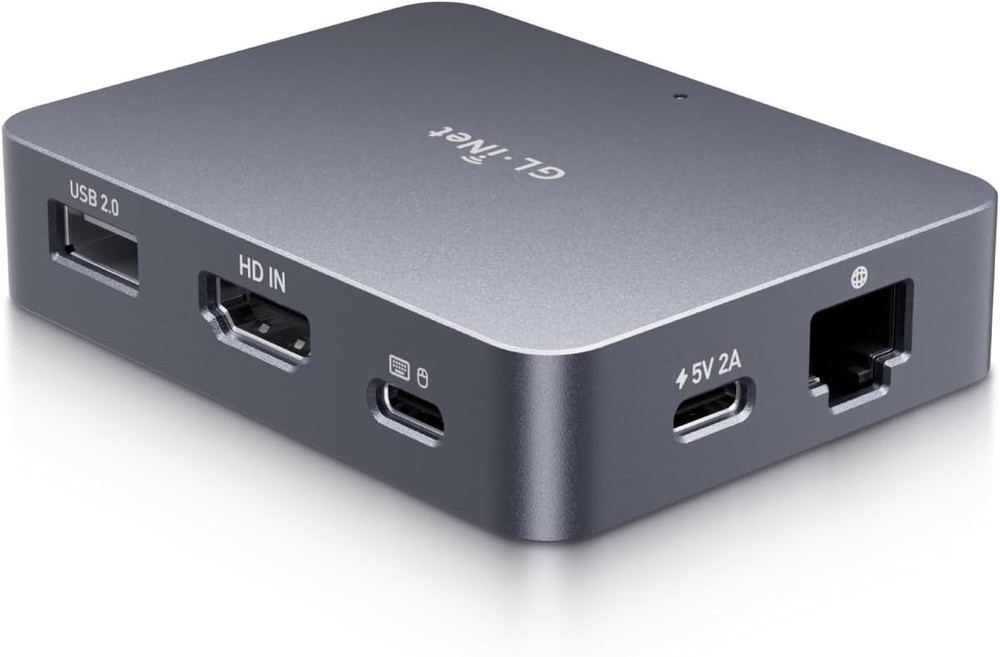 Comet (GL-RM1) Remote KVM over Internet, 4K@30Hz Tailscale Support,Remote Keyboa