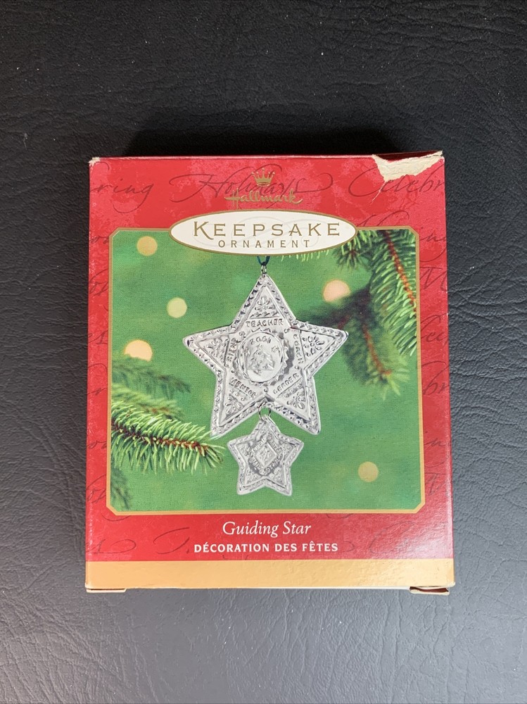 Hallmark "Guiding Star" Pewter Ornament 2001