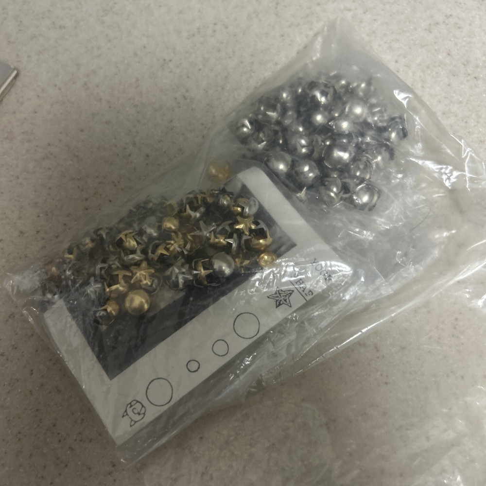 BeDazzler Rhinestone & Stud Setting Machine Kit W/Patterns Vintage 2 Books & 💎