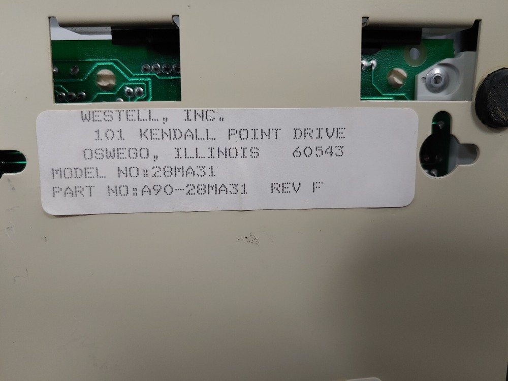 WESTELL 28MA31 Network Interface with PACIFIC BELL RA 44420p Termination Module