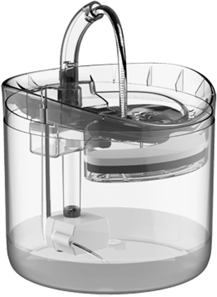 Cat Water Fountain Stainless Steel 61oz/1.8L Automatic Pet Dog Water Fountain